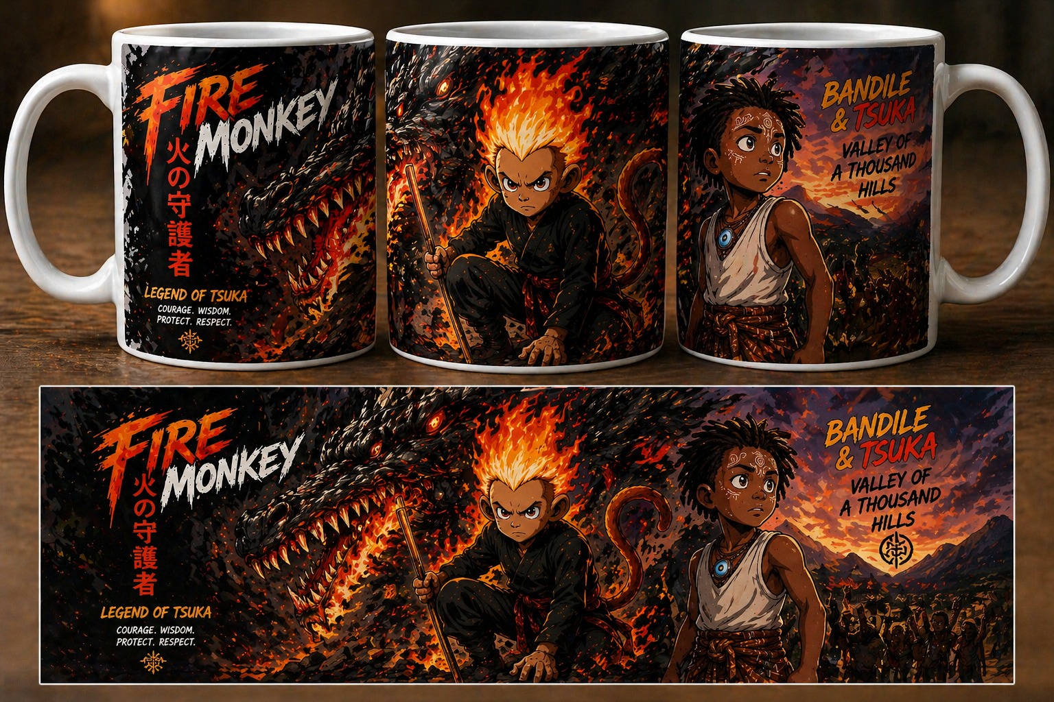 Fire Jungle Mug