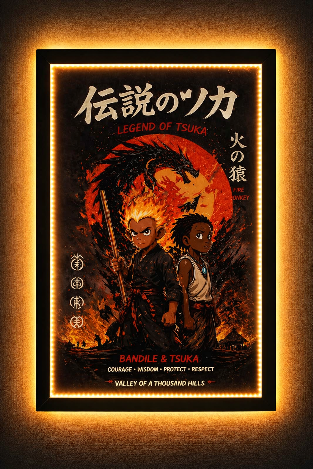 Fire Jungle Poster